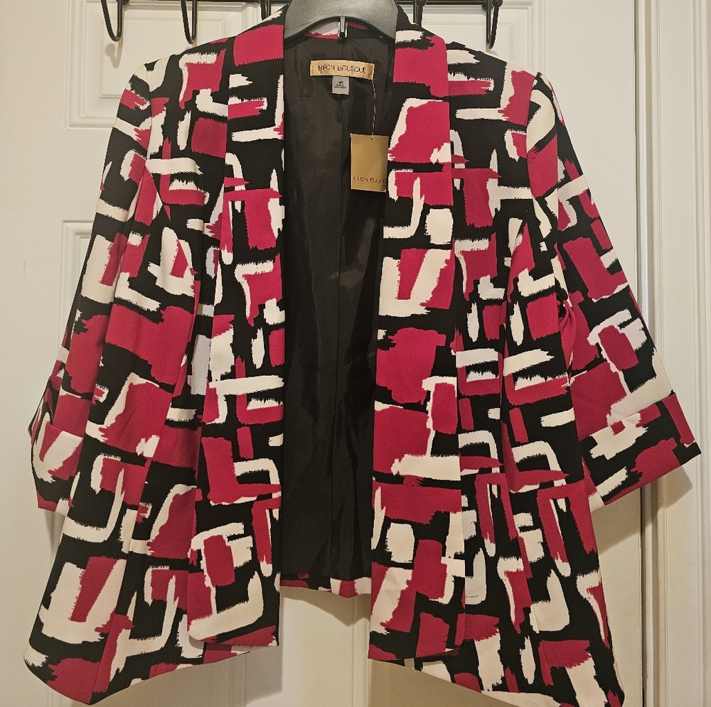 NWT Nipon Boutique Women's Size 18W Suit Jacket NEW WITH TAGS